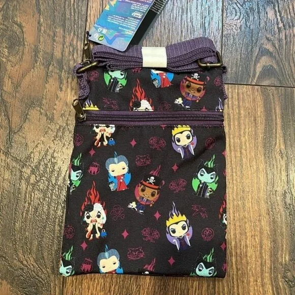FUNKO Disney Villains Matching Wallet and Crossbody Set - Picture 2 of 5